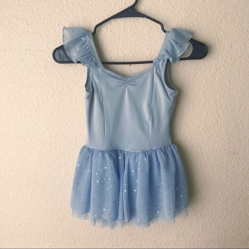 BLOCH Baby Blue Girls TuTu Leotard